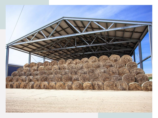 Строительство сенохранилищ в Череповец от 613 руб.