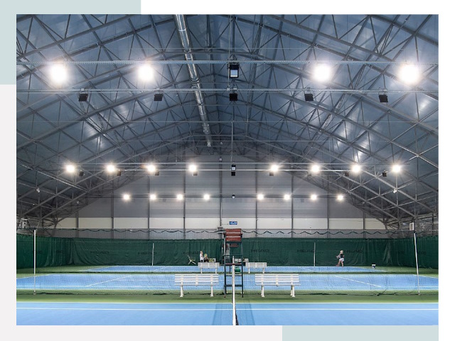 Строительство теннисных кортов в Череповец от 613 руб.