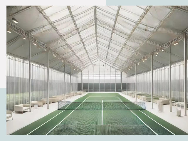 Строительство теннисных кортов в Череповце