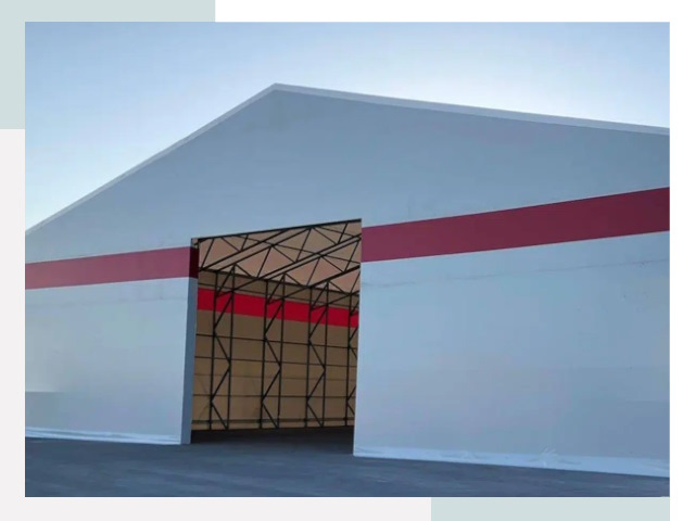 Быстровозводимые ангары в Череповце