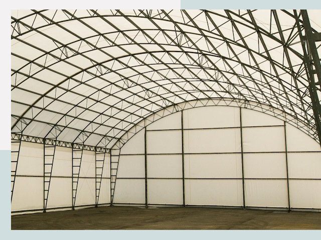 Арочные ангары от 613 руб. в Череповец и Вологодская область