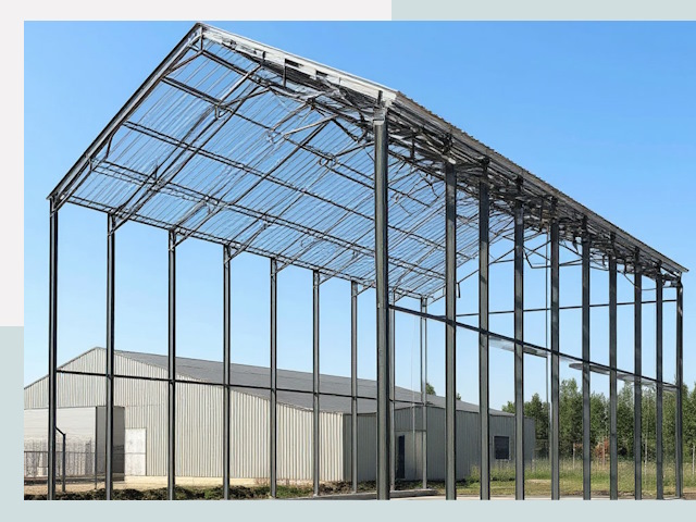 Прямо стенные ангары от СтальСтрой-Чрп по цене 613 руб.