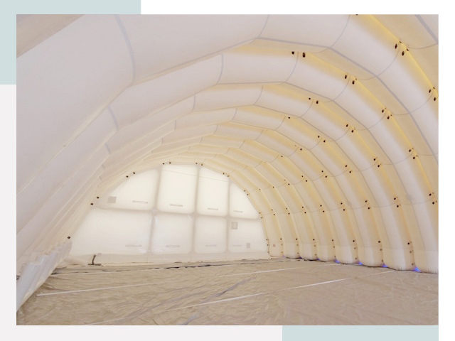 Пневмокаркасные ангары в Череповце