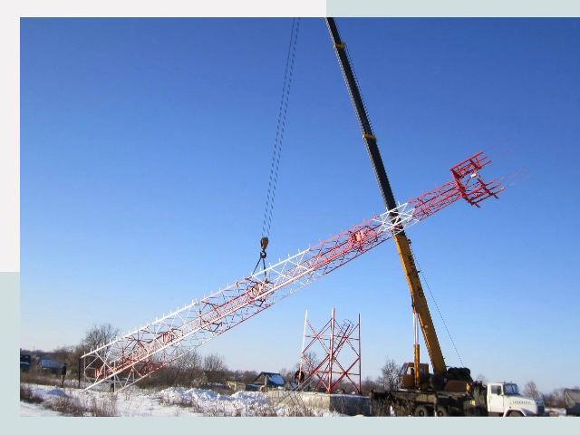 Строительство башен связи в Череповце от 613 руб.