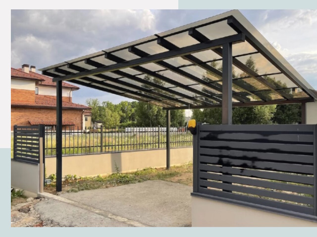 Металлические навесы в Череповец от 613 руб. за м²