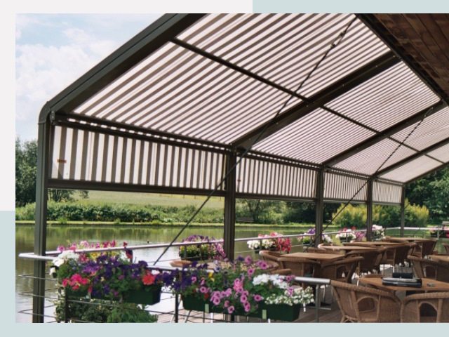 Элегантные навесы для кафе от 613 руб в Череповец