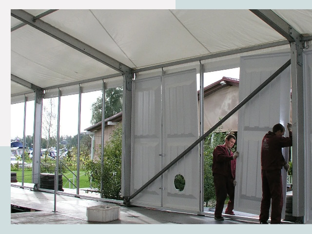 Быстро сборные шатры в Череповец от 613 руб. за м²