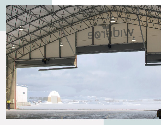 Ворота для ангаров в Череповце