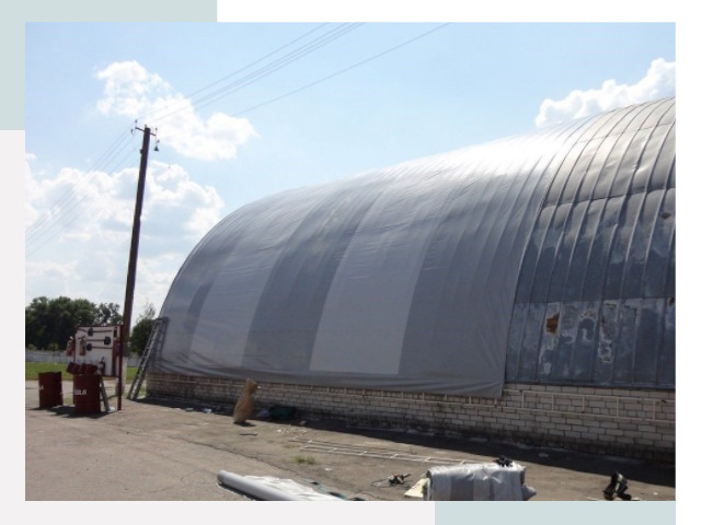 Ремонт ангаров в Череповце