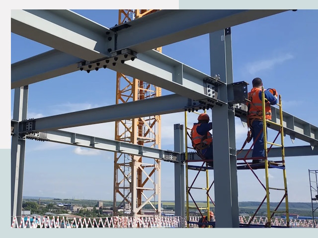 Монтаж металлоконструкций в Череповце