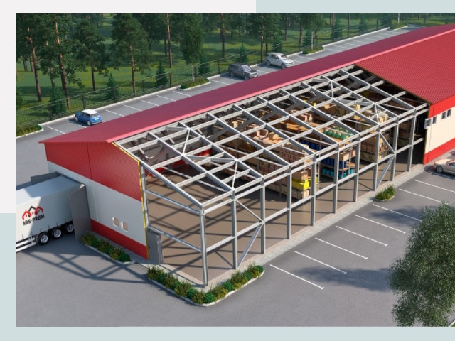 Проектирование ангаров в Череповце от 613 руб.