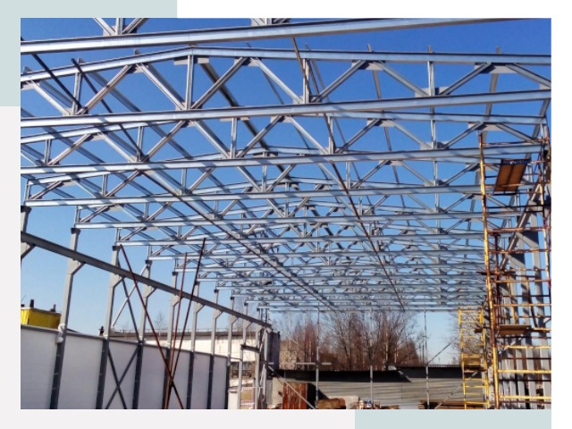 Металлокаркасы для складов в Череповце