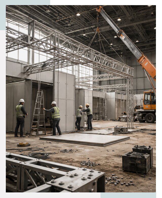 Строительство выставочных павильонов в Череповце от 35774 р.| СтальСтрой-Чрп