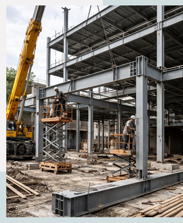 Строительство торгово-офисных зданий под ключ в Череповце